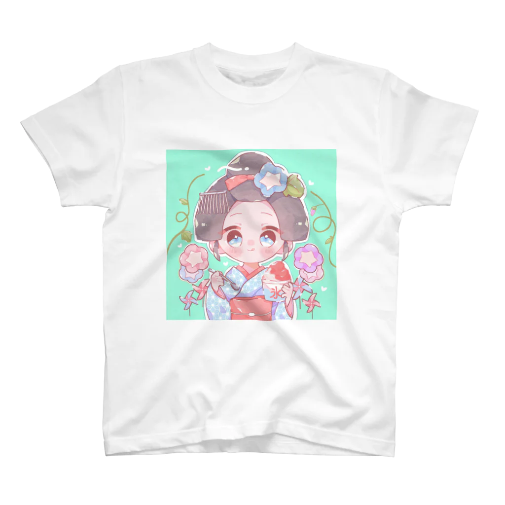 Nest Lab Kyotoの舞妓ちゃん　夏 スタンダードTシャツ