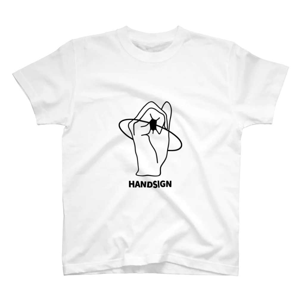 NeonのHANDSIGN スタンダードTシャツ