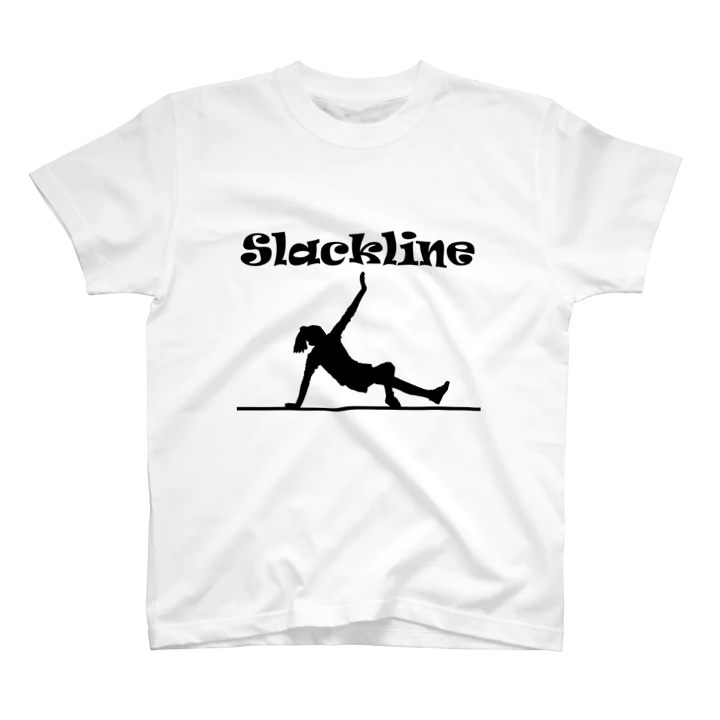 SLACKLINE HUB(スラックライン ハブ)のスラックライン(ガンビット) Regular Fit T-Shirt