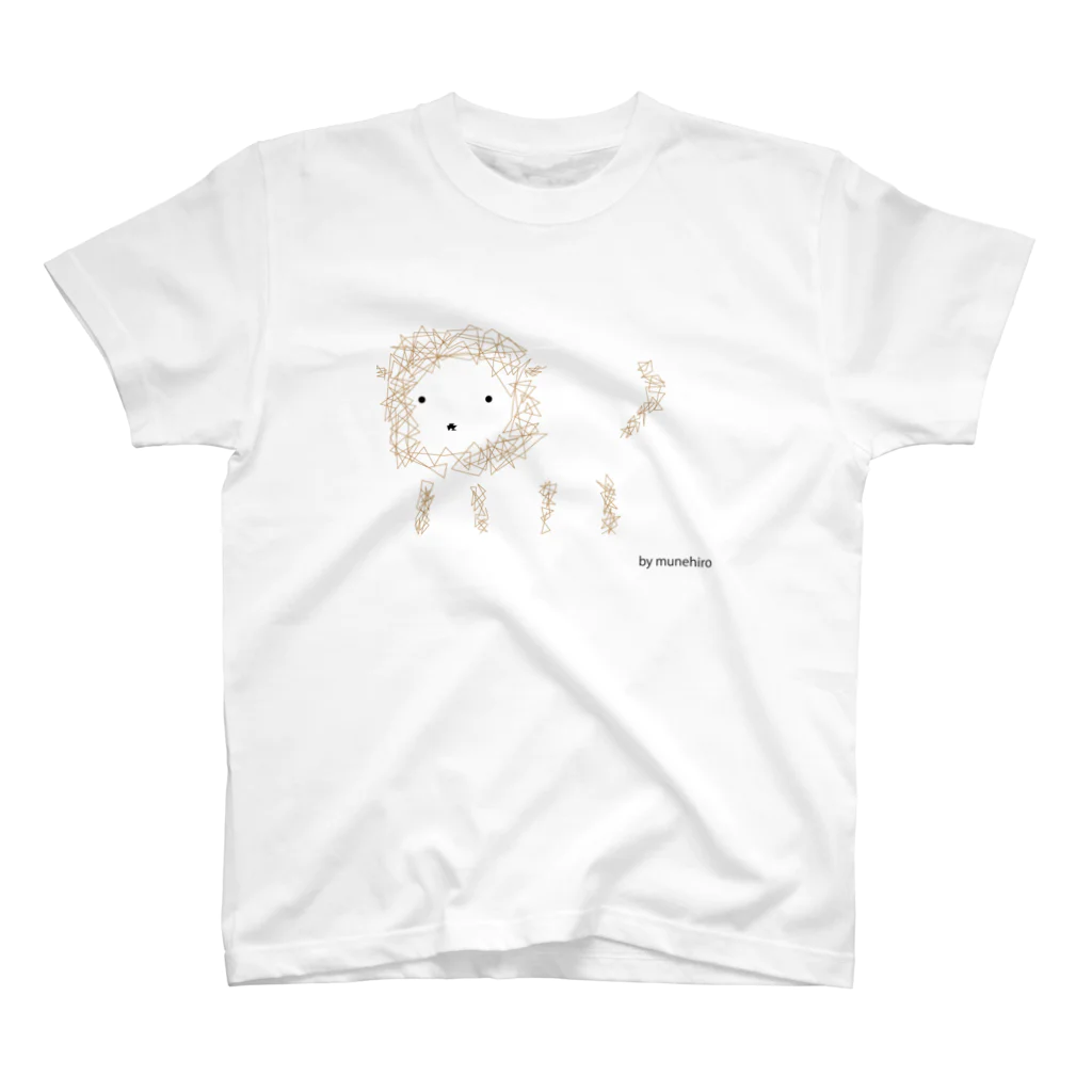 Grateeのdoggy スタンダードTシャツ