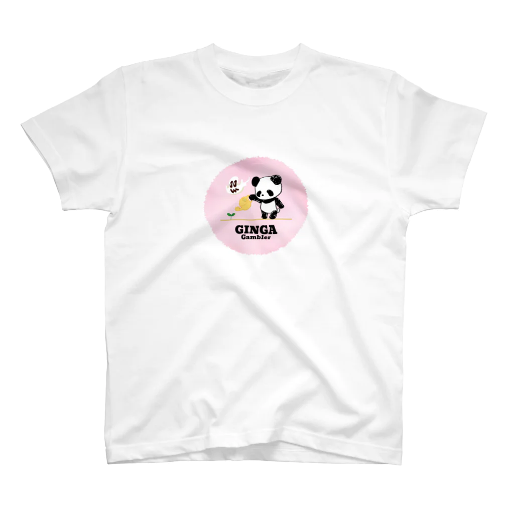 ギャンブラー銀牙👻@🐻の銀牙グッズです スタンダードTシャツ