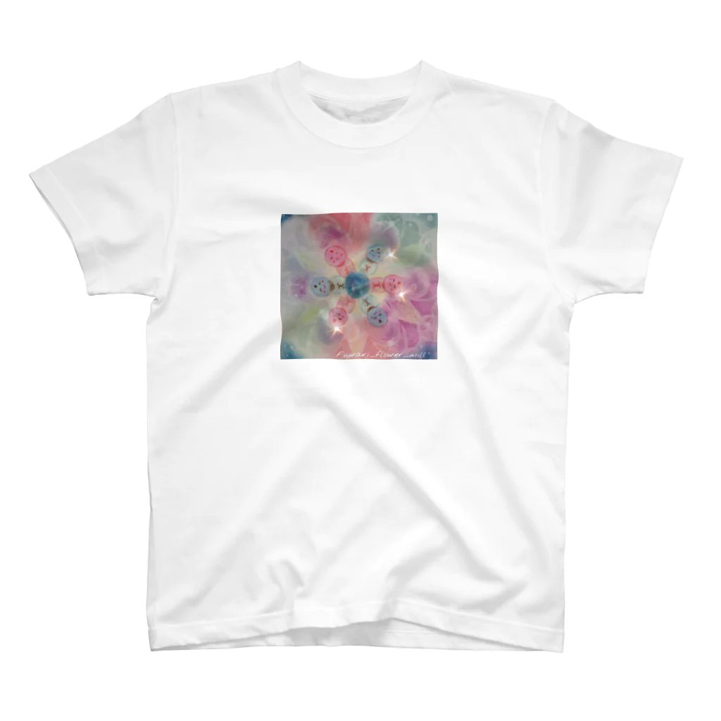 flower_millの輝きをあなたに　ブダチャ　曼荼羅 スタンダードTシャツ