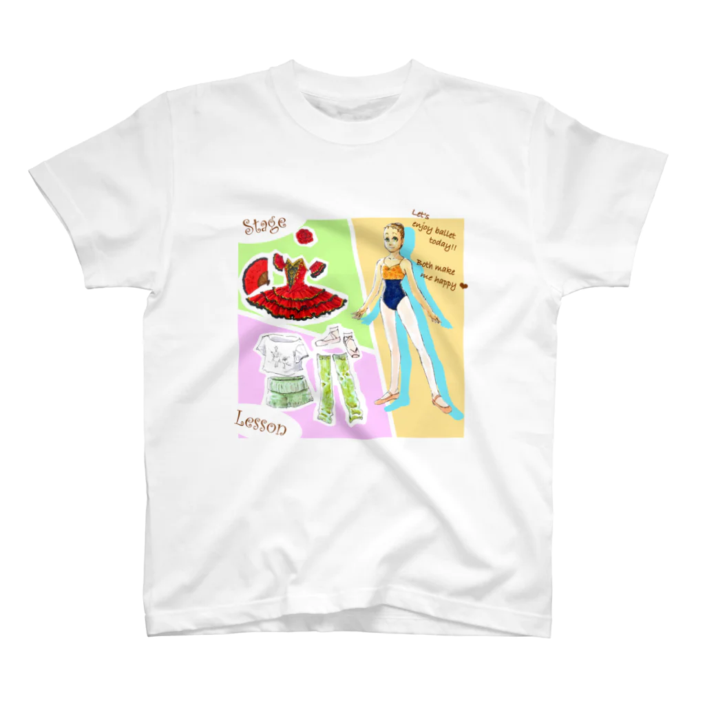 まめんこのstage or lesson スタンダードTシャツ