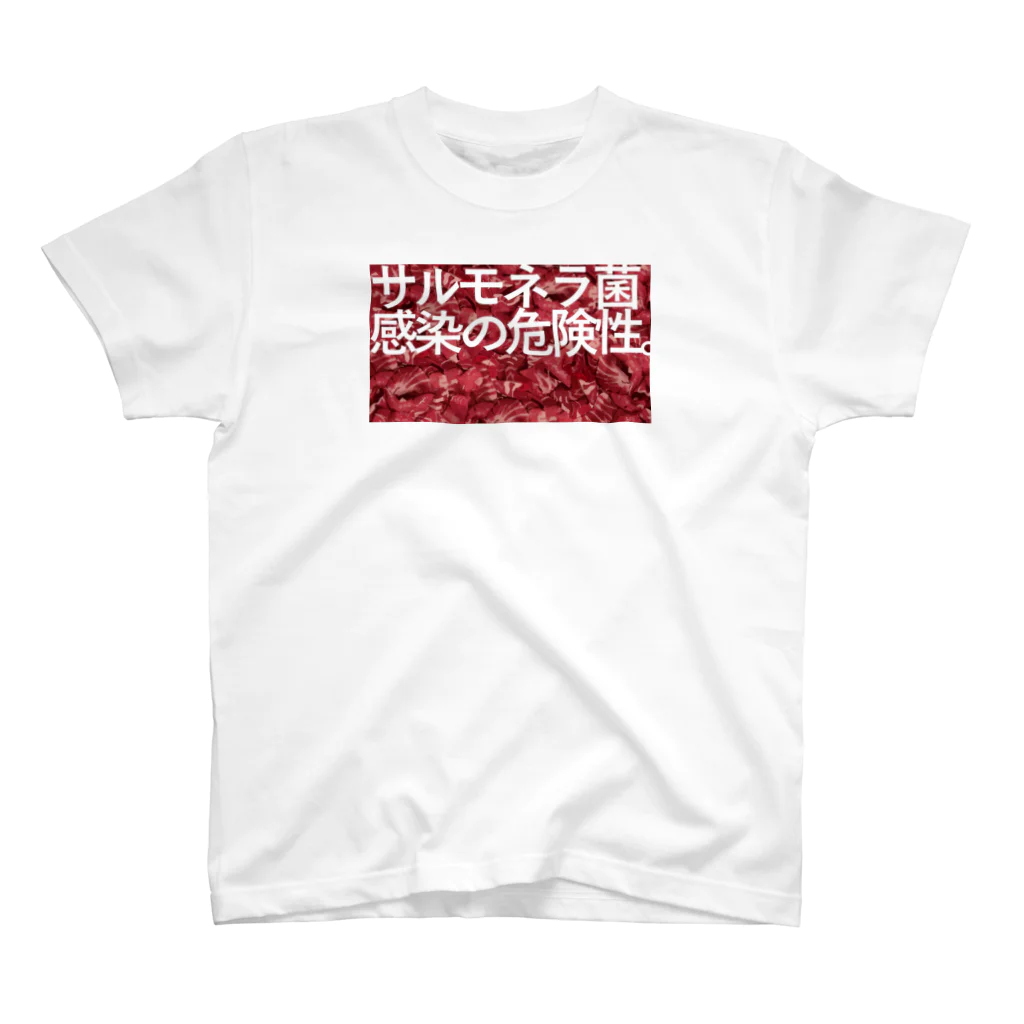 ぴのサルモネラ菌感染の危険性 スタンダードTシャツ