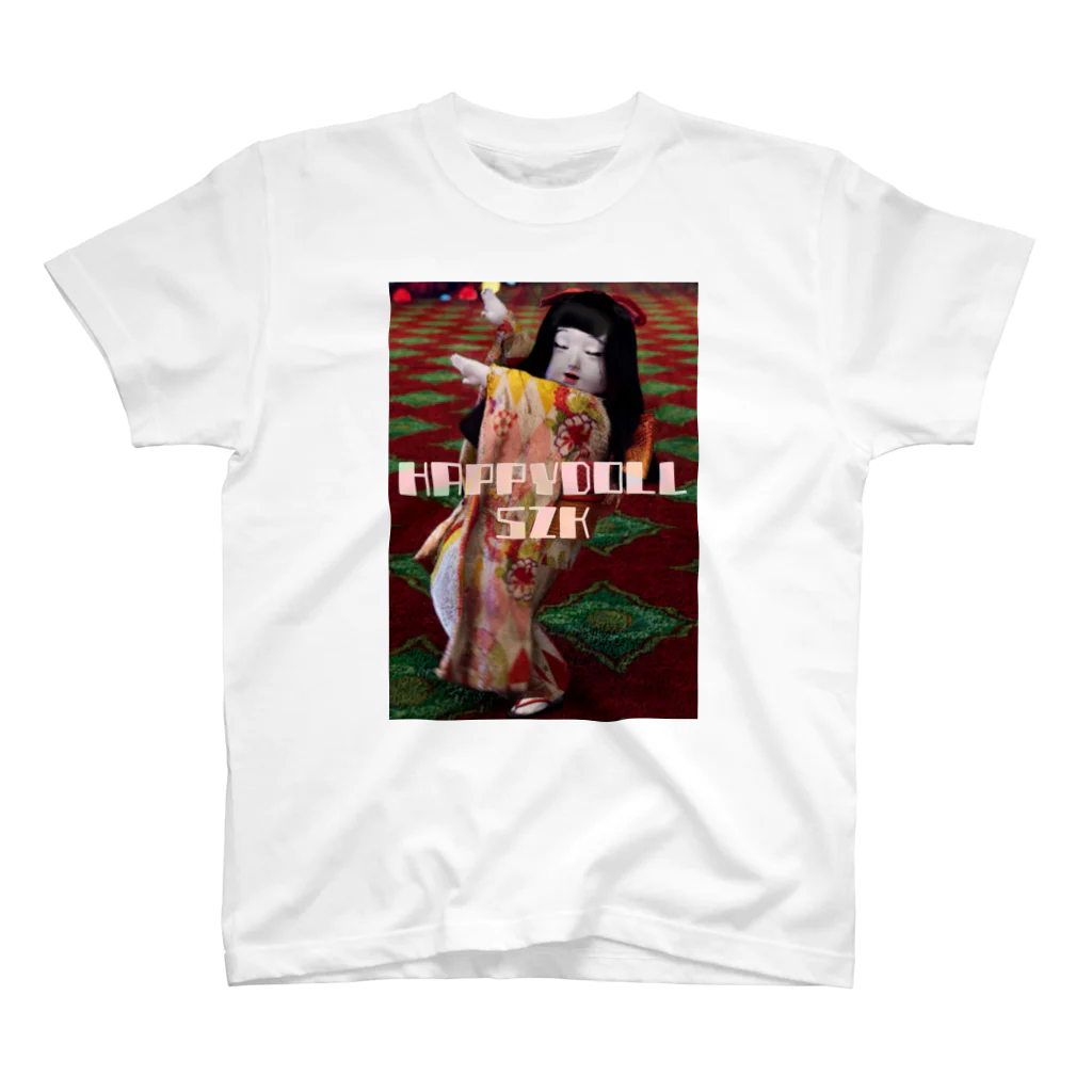 市松寿ゞ謡の踊る市松人形 スタンダードTシャツ