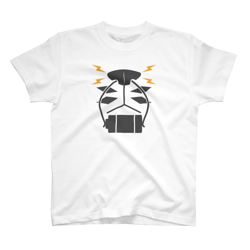 麺虎カンスイ🍜Vtuberの鼻電池Tシャツ スタンダードTシャツ