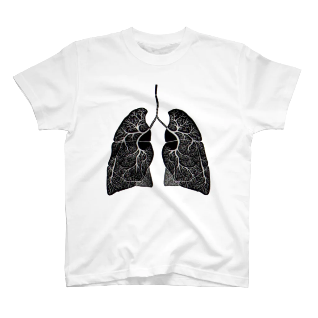 Reki_tabikarasuのHeavy smoker（bigなhigh） スタンダードTシャツ