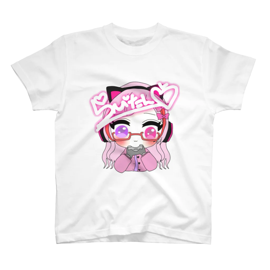 羽元 闇姫のらびゅたん ファングッズ スタンダードTシャツ