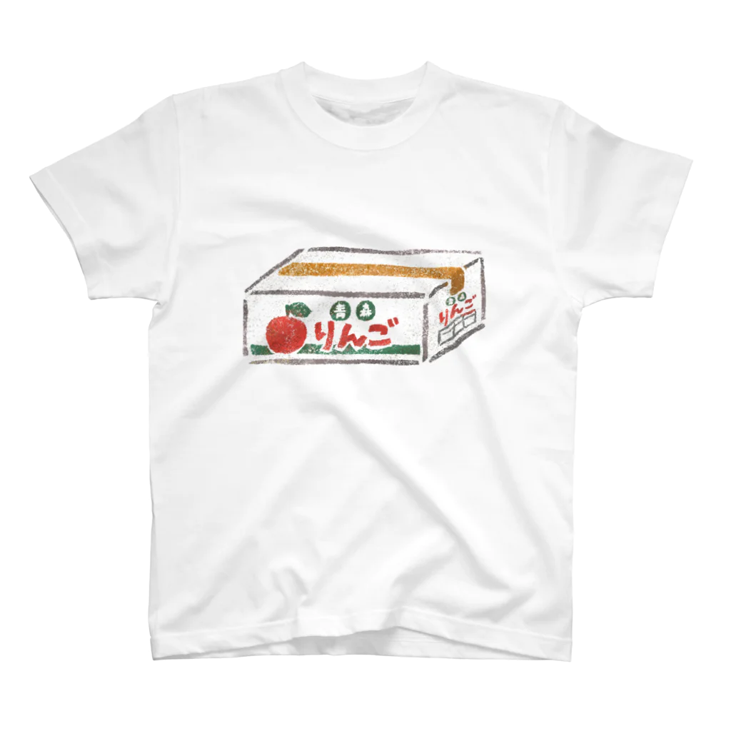 ayachica_aomoriのリンゴ箱Ｔシャツ 絵大きい Regular Fit T-Shirt