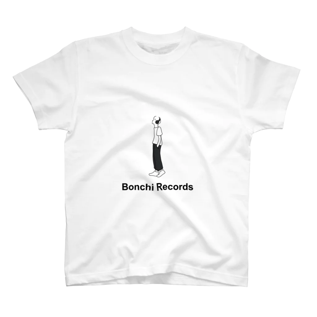 Bonchi-Recordsの盆地レコーズグッズ Regular Fit T-Shirt