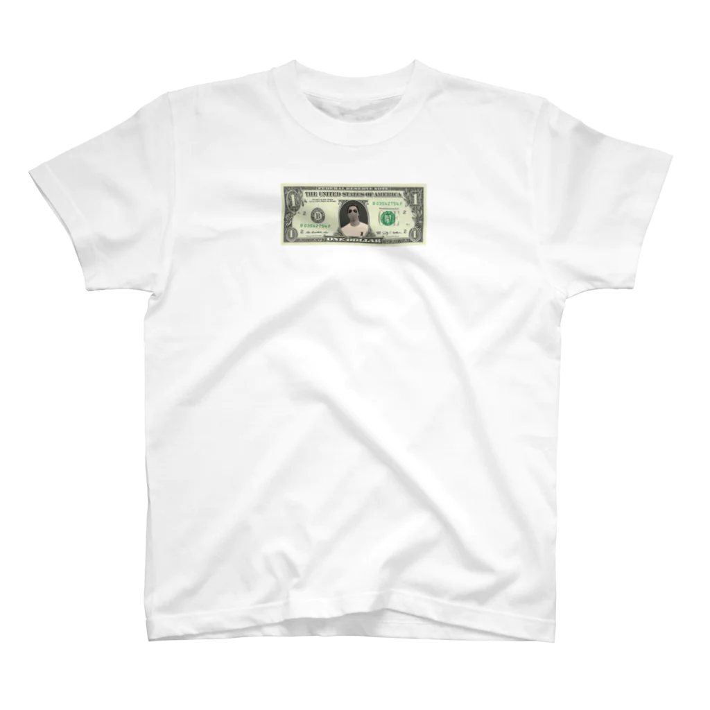 きょうえいボックスのにゃー川口（ドル札） Regular Fit T-Shirt