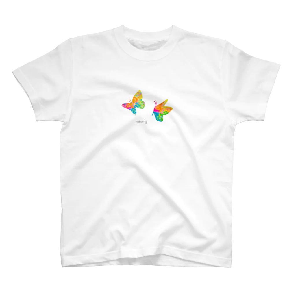 miraiの夢見るショップのbutterfly スタンダードTシャツ