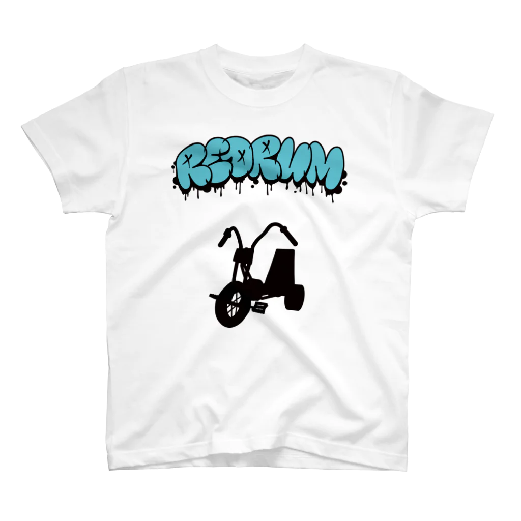 stereovisionのREDRUM（スローアップ） スタンダードTシャツ