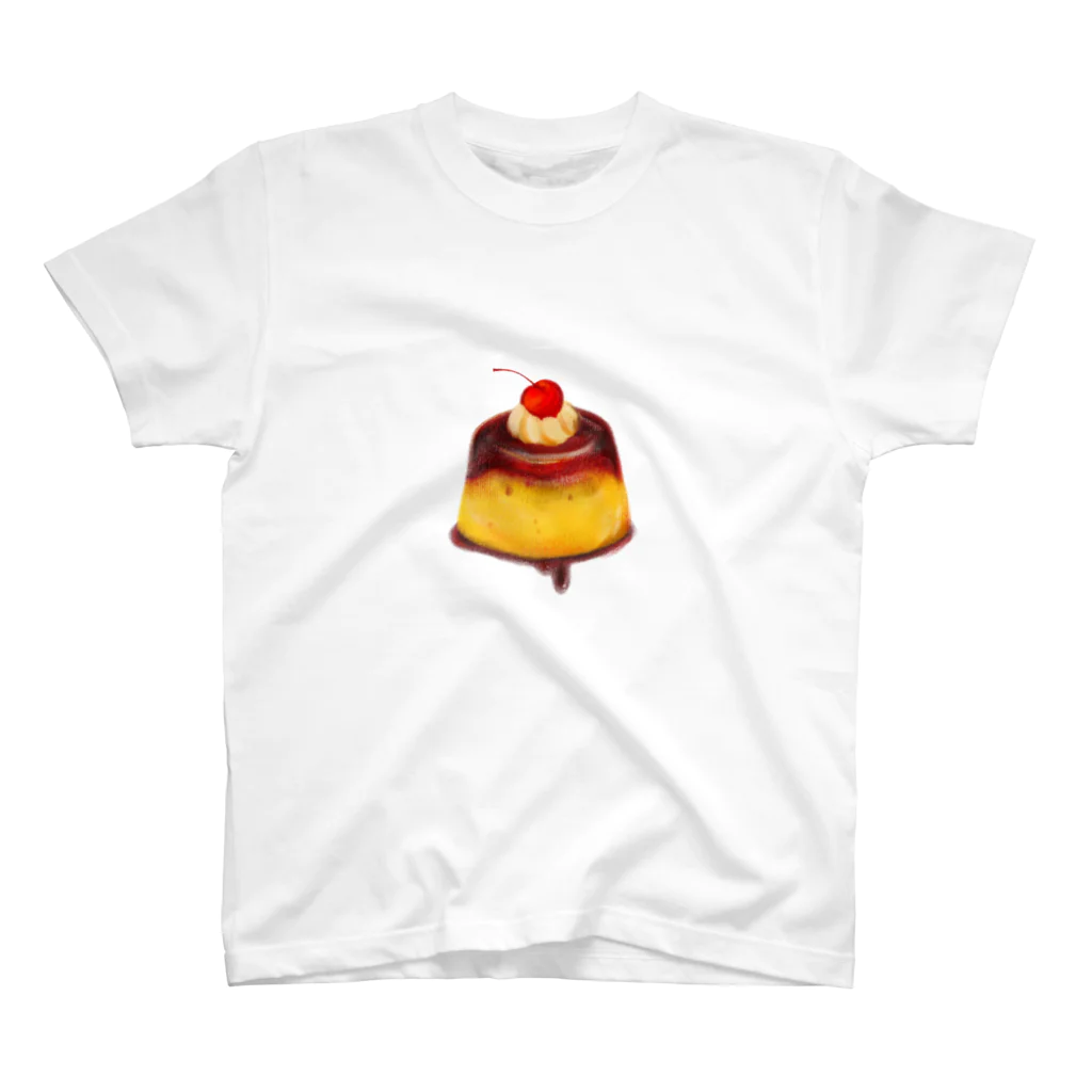 きせついろ販売店のPUDDING Regular Fit T-Shirt