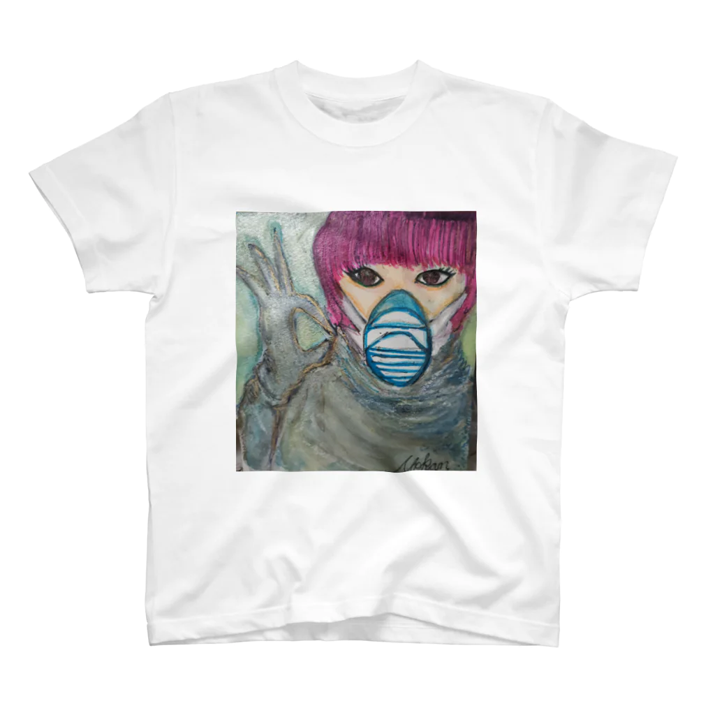 羊羹 Shop @yokans.artspaceのMASK Regular Fit T-Shirt