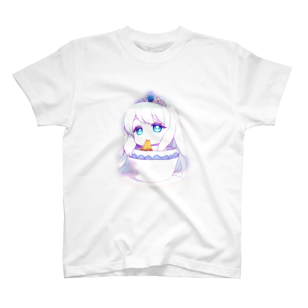 Shop.灯籠の『ラーメンを啜る姫君』 スタンダードTシャツ