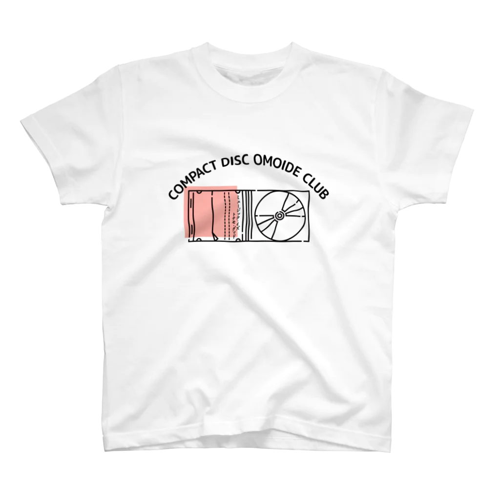 CDmanのCOMPACT DISC OMOIDE CLUB（PINK） Regular Fit T-Shirt