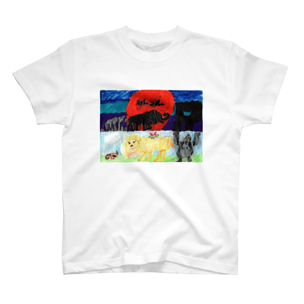 ikka-maaの息子作サバンナ Regular Fit T-Shirt