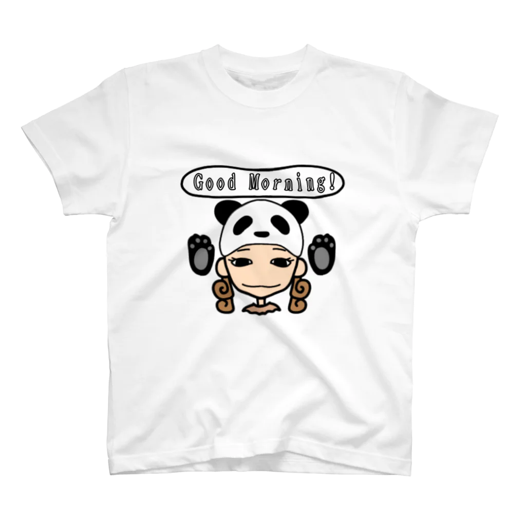 Happybirthdayのパンダの帽子 ささこちゃん Regular Fit T-Shirt