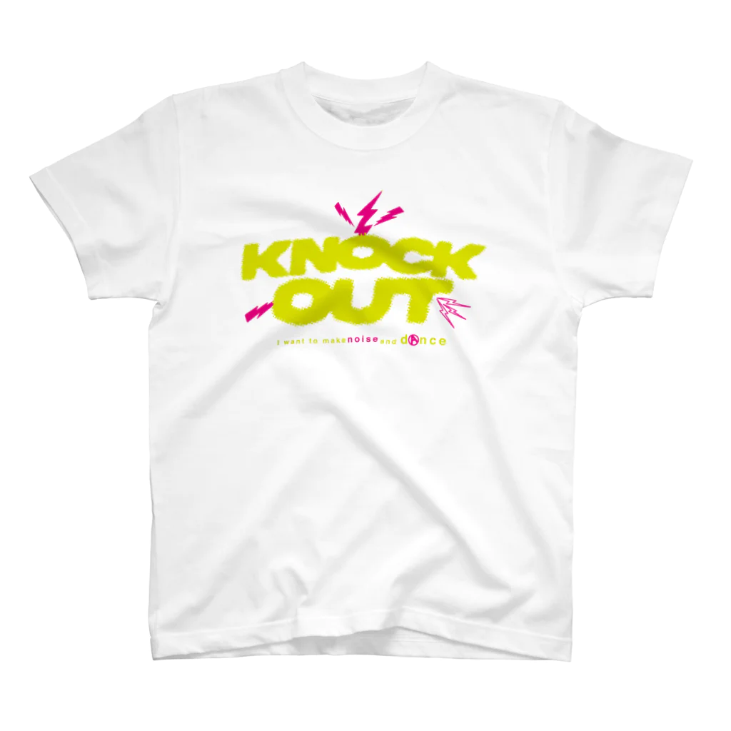 KNOCKOUTJROCKのKNOCK OUT NEW LOGO Regular Fit T-Shirt