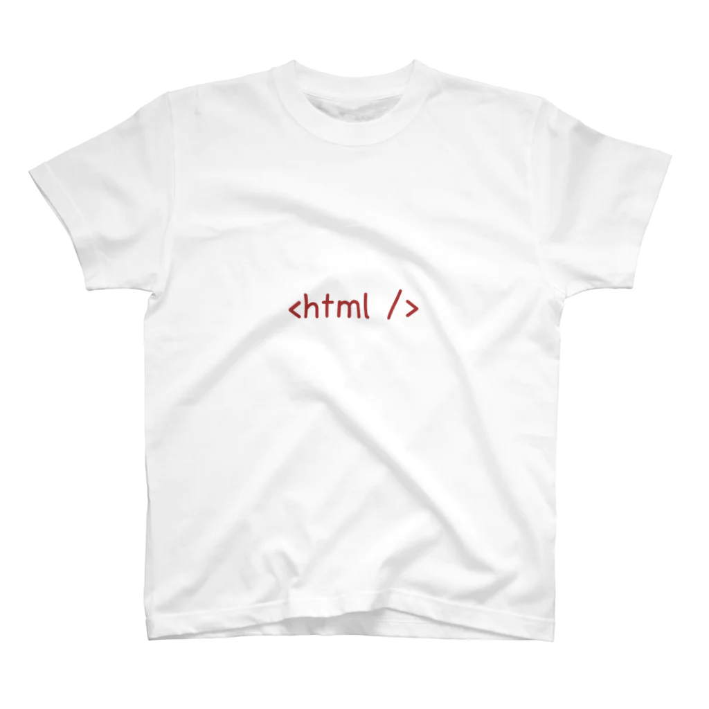 ぽこひでSHOPの<HTML /> スタンダードTシャツ