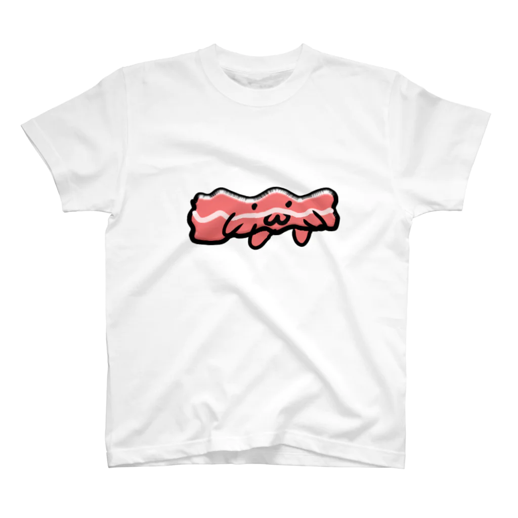 WWB（World Wide Bacons）伝説のべーこんの伝説のべーこん スタンダードTシャツ