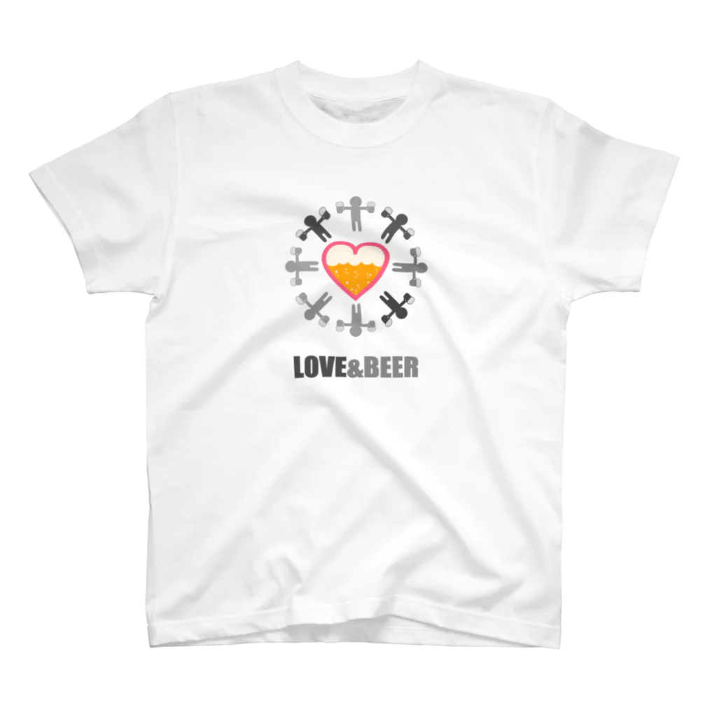 Siderunの館 B2のLOVE & BEER スタンダードTシャツ