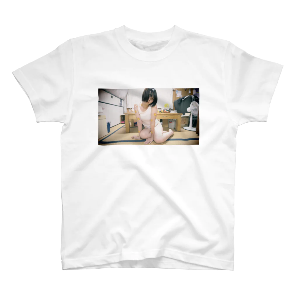 被写体あおぴのぐっずの半額女子 Regular Fit T-Shirt