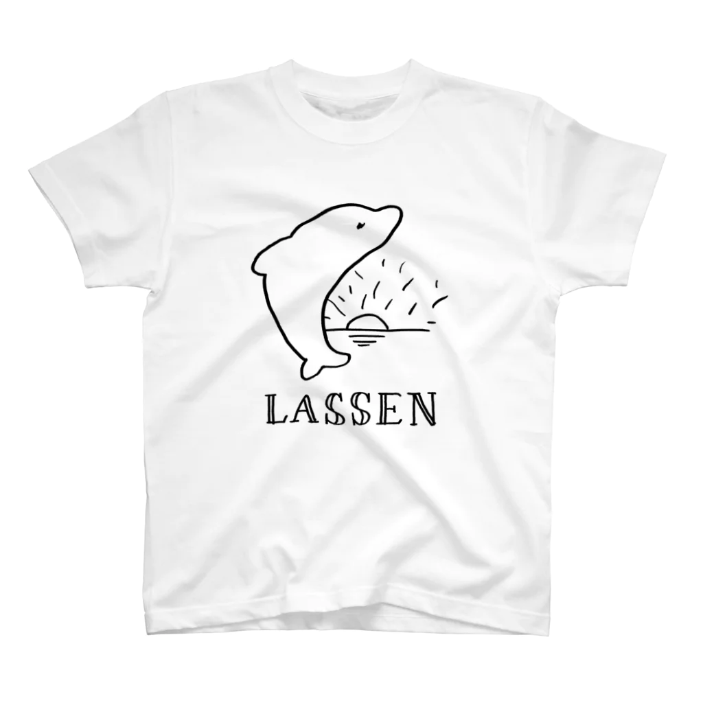 CONTE. suzuri店のT37-Lassen-BL スタンダードTシャツ