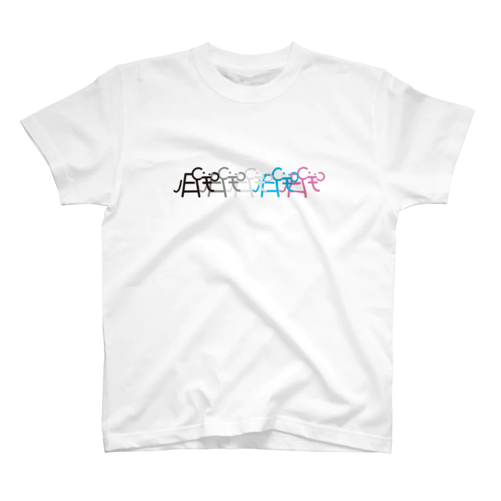 Matsuneのショップのキュモゾウ(Neon) スタンダードTシャツ