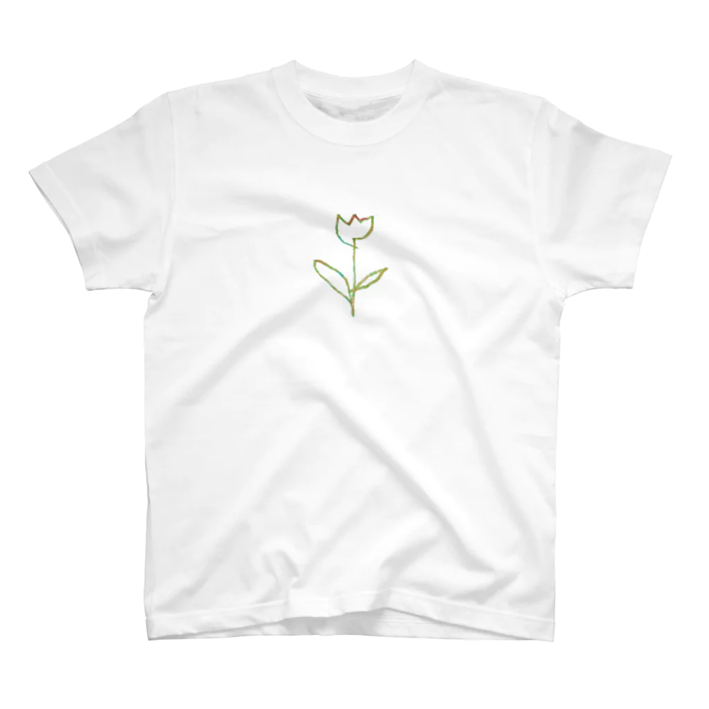 rilybiiの虹色 Tulip スタンダードTシャツ