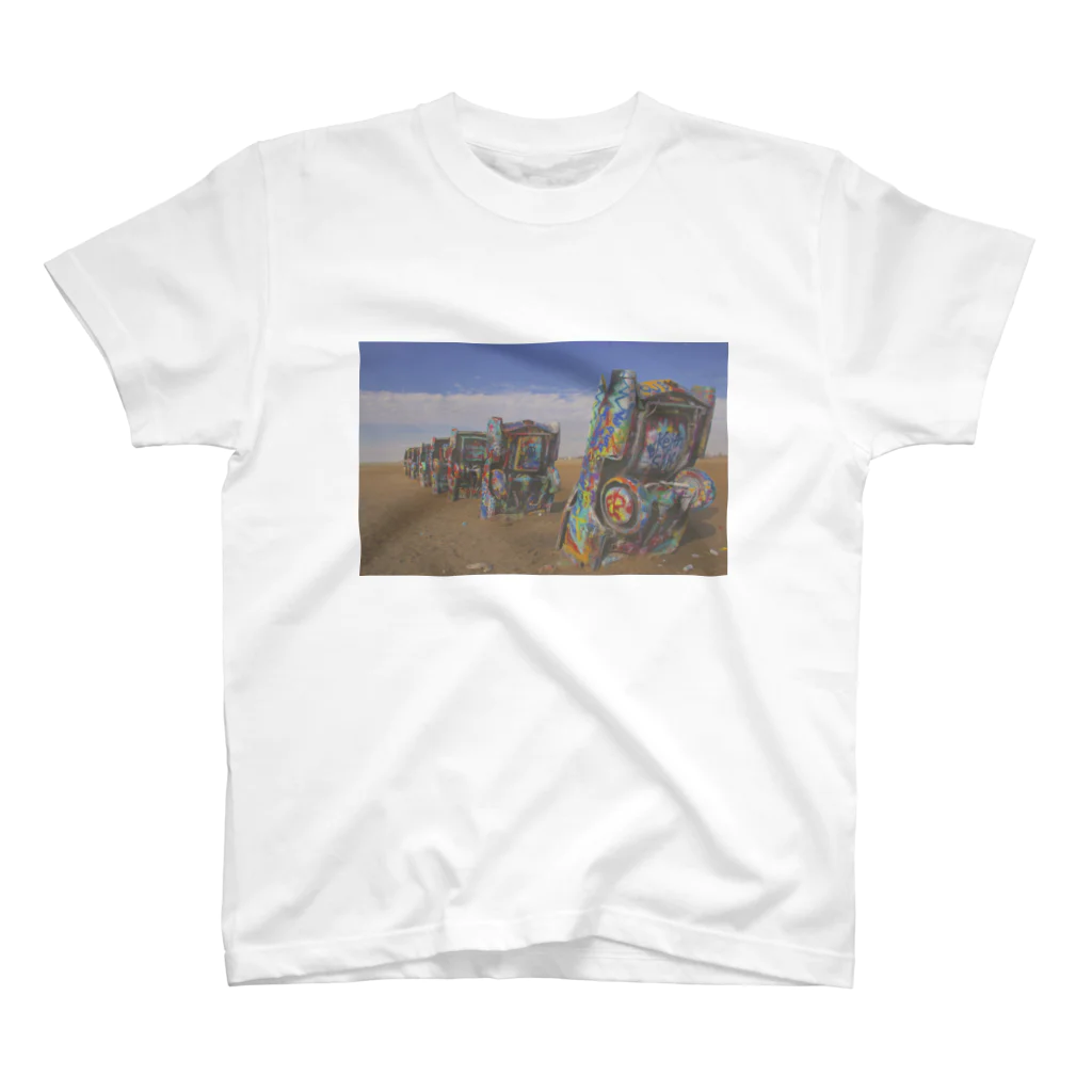 micasaのCadillac Ranch スタンダードTシャツ