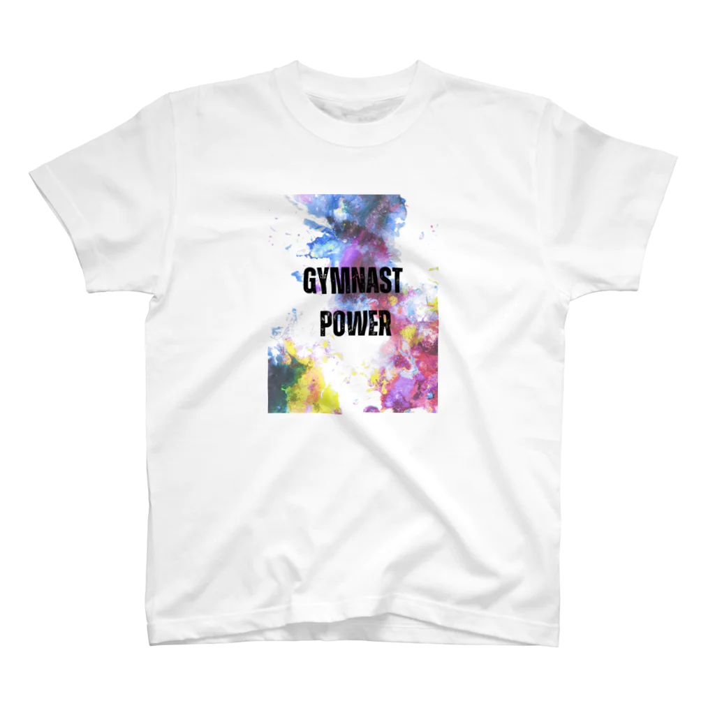 riri8のGYMNAST POWER 体操　器械体操　GYMNASTICS スタンダードTシャツ