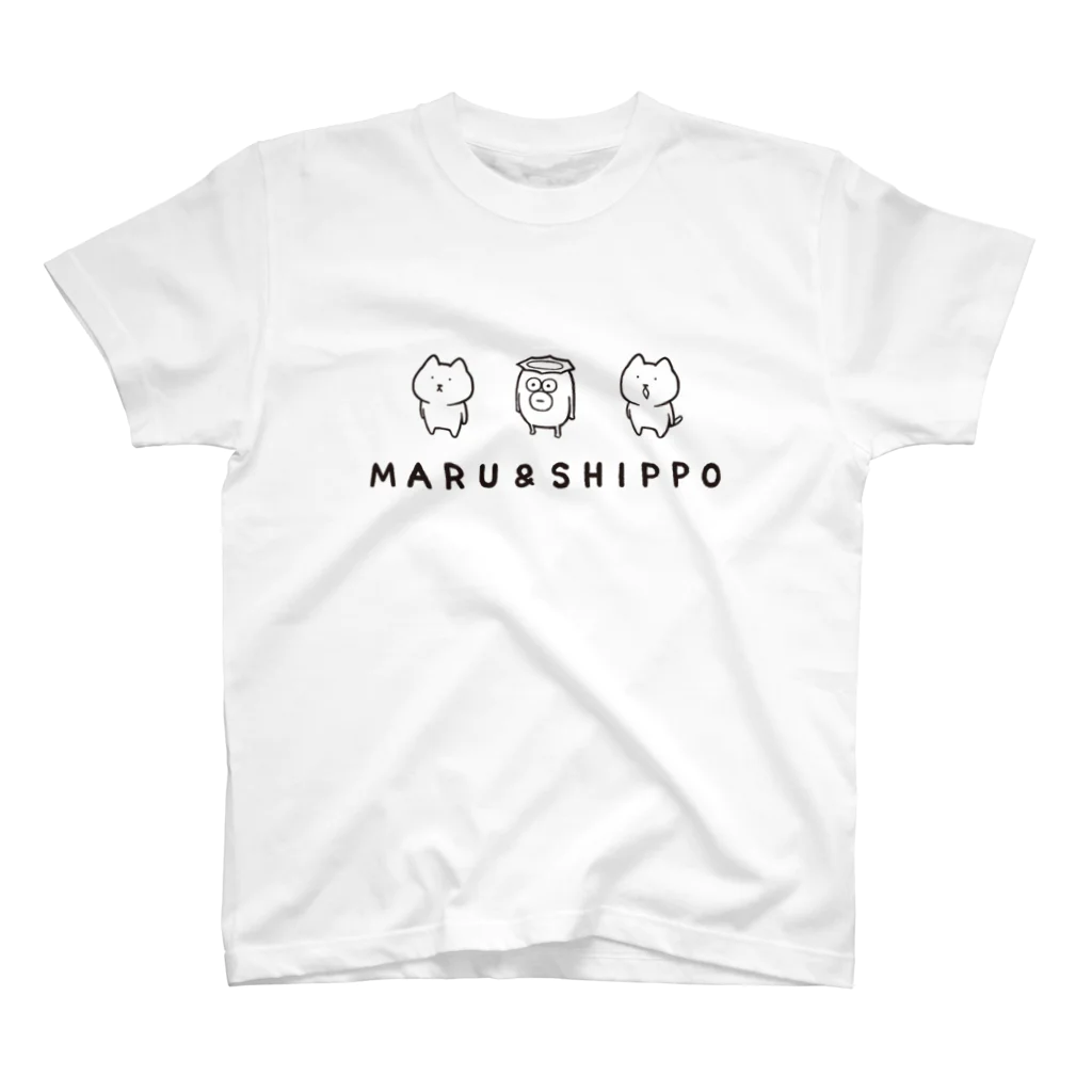 MARU&SHIPPO SHOPのDiagonal orientation スタンダードTシャツ