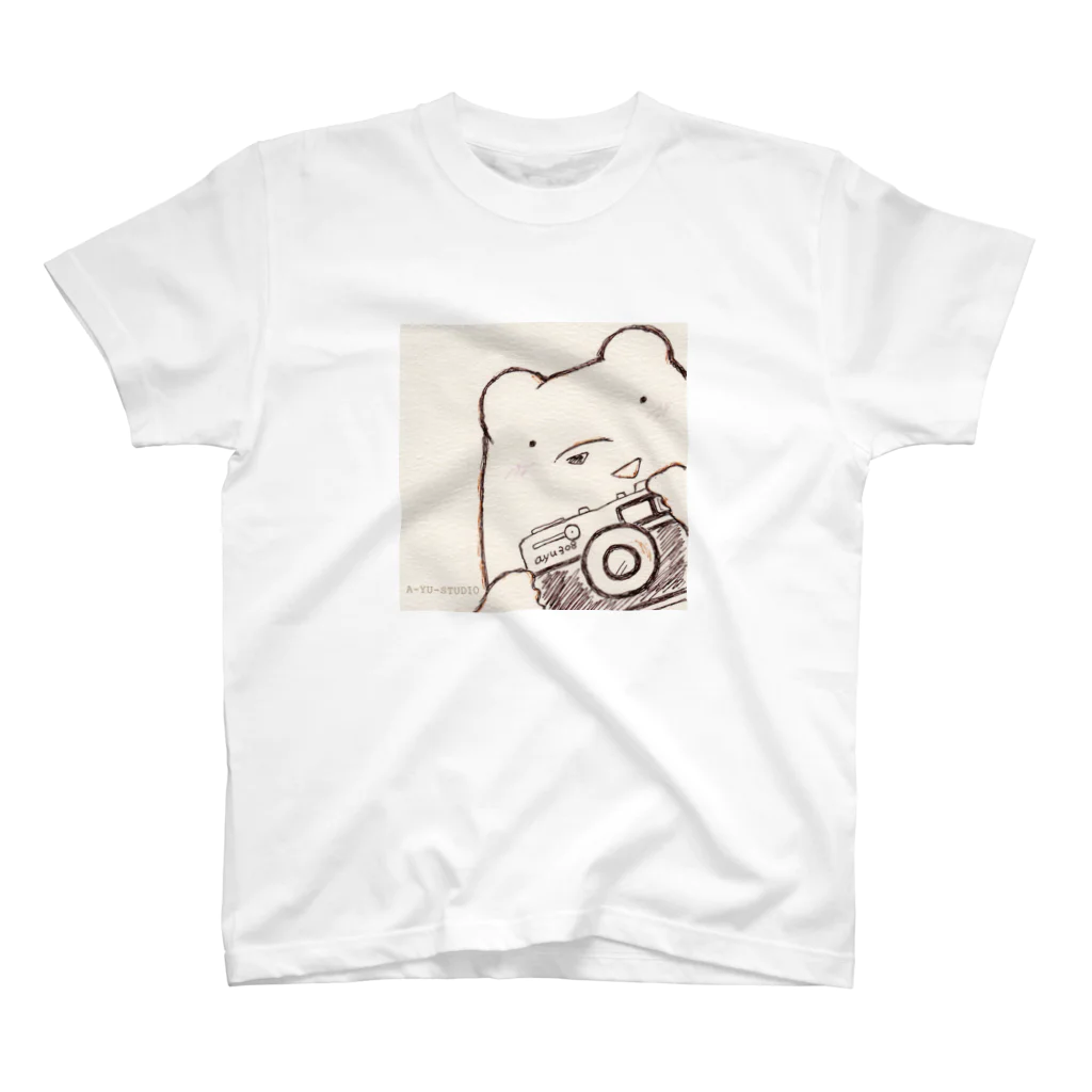 Drawgonのカメラ小僧 スタンダードTシャツ