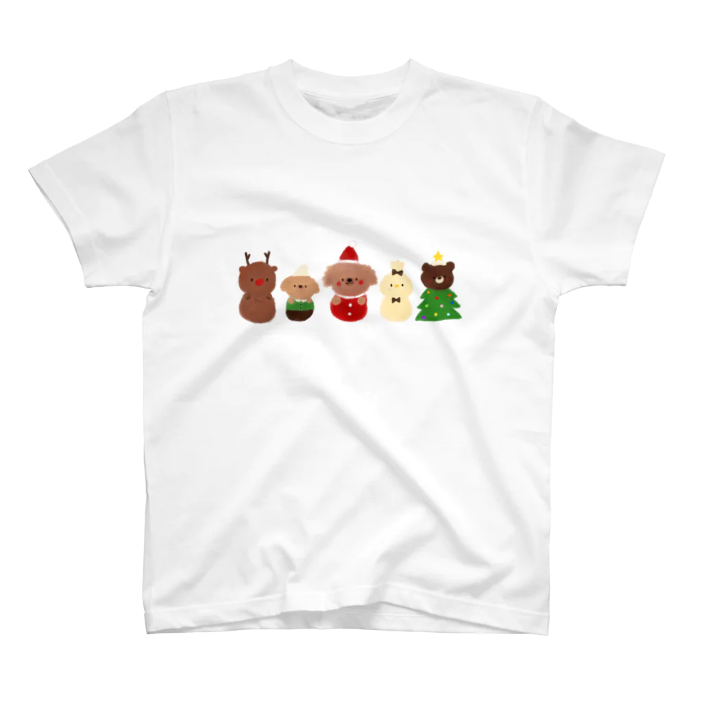 ちょこまる［choco's charm］のハッピークリスマスレンジャー スタンダードTシャツ