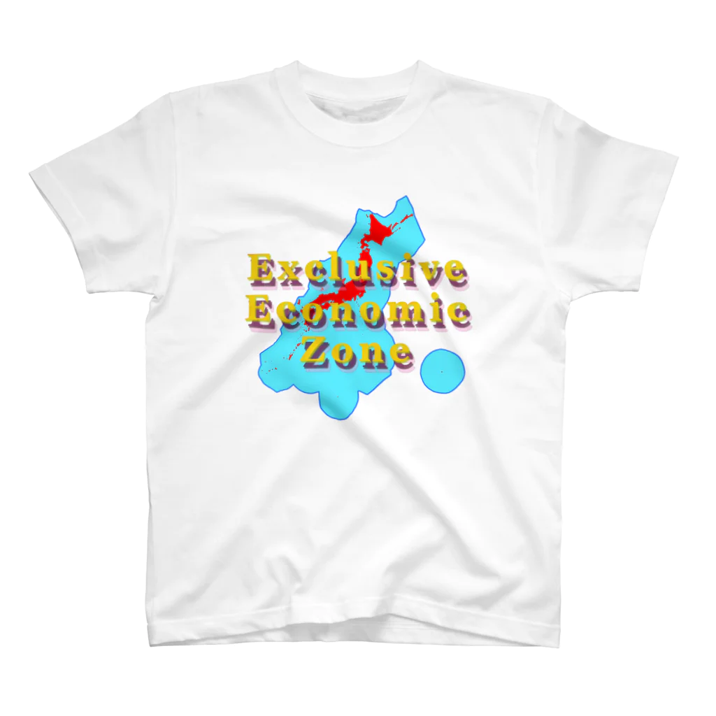 はるのまちのExclusive Economic Zone Regular Fit T-Shirt