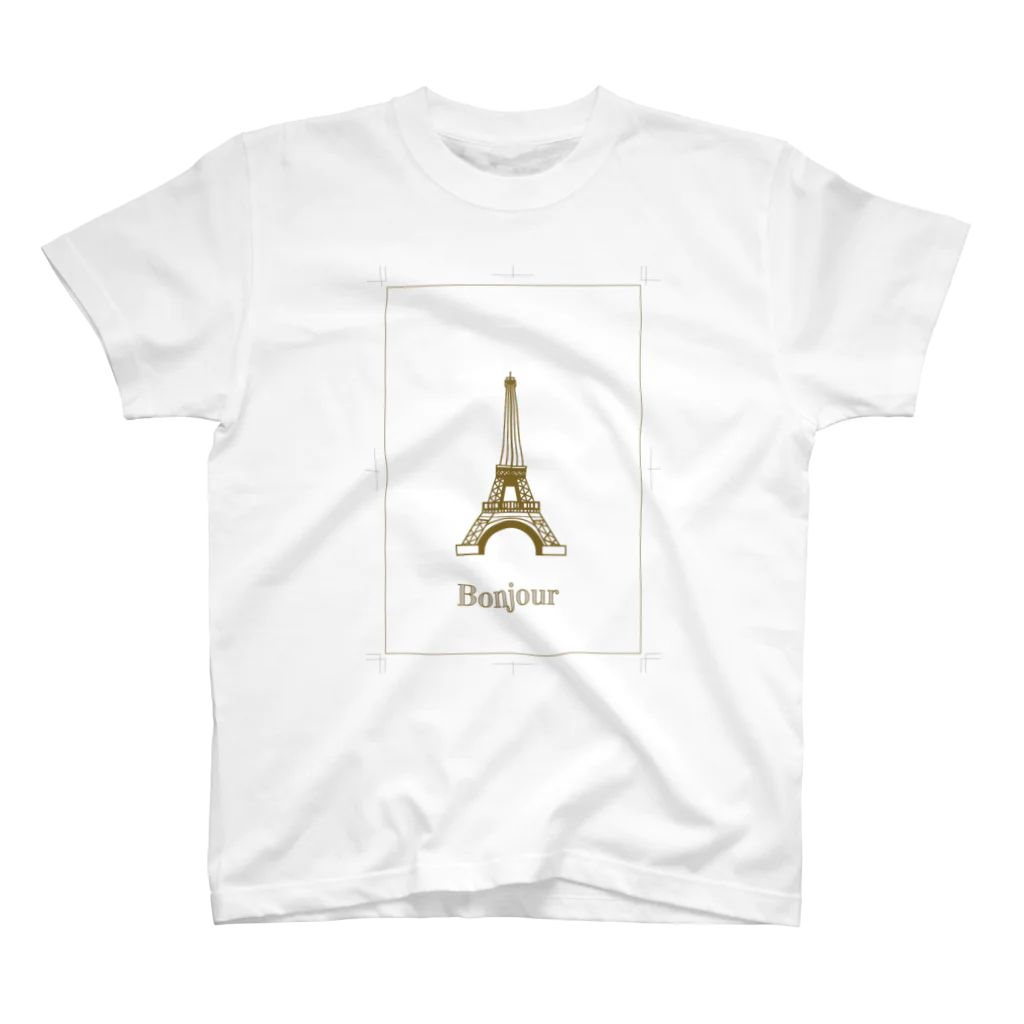 sumida2022のParis Bonjour スタンダードTシャツ