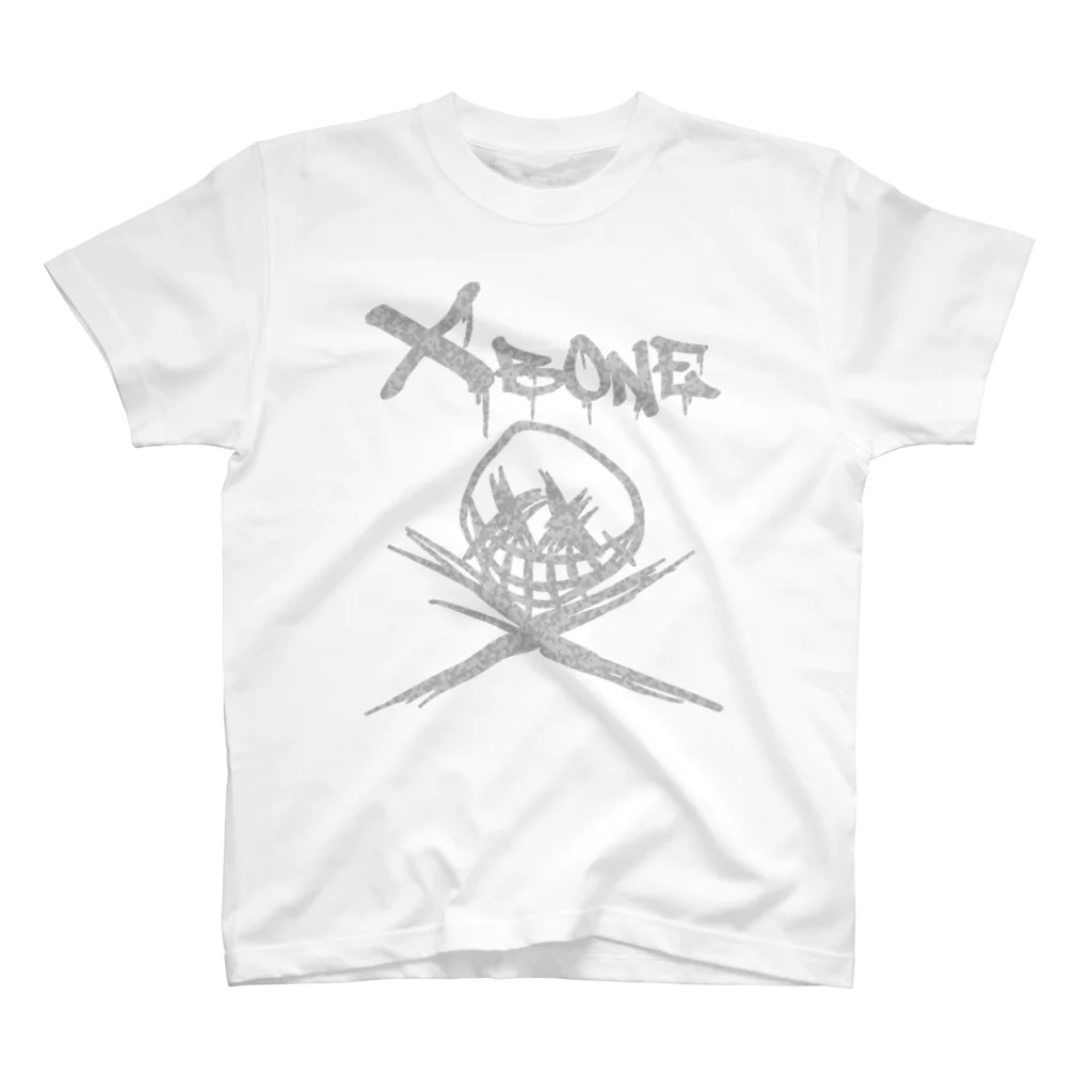 Ａ’ｚｗｏｒｋＳのRAKUGAKIXBONE WHTCAM スタンダードTシャツ