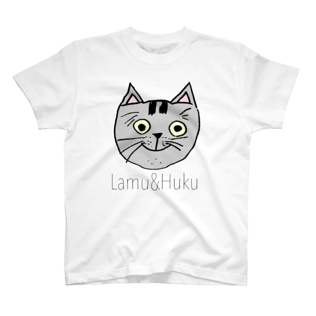 Lamu&Hukuのラム君とフクちゃん Regular Fit T-Shirt