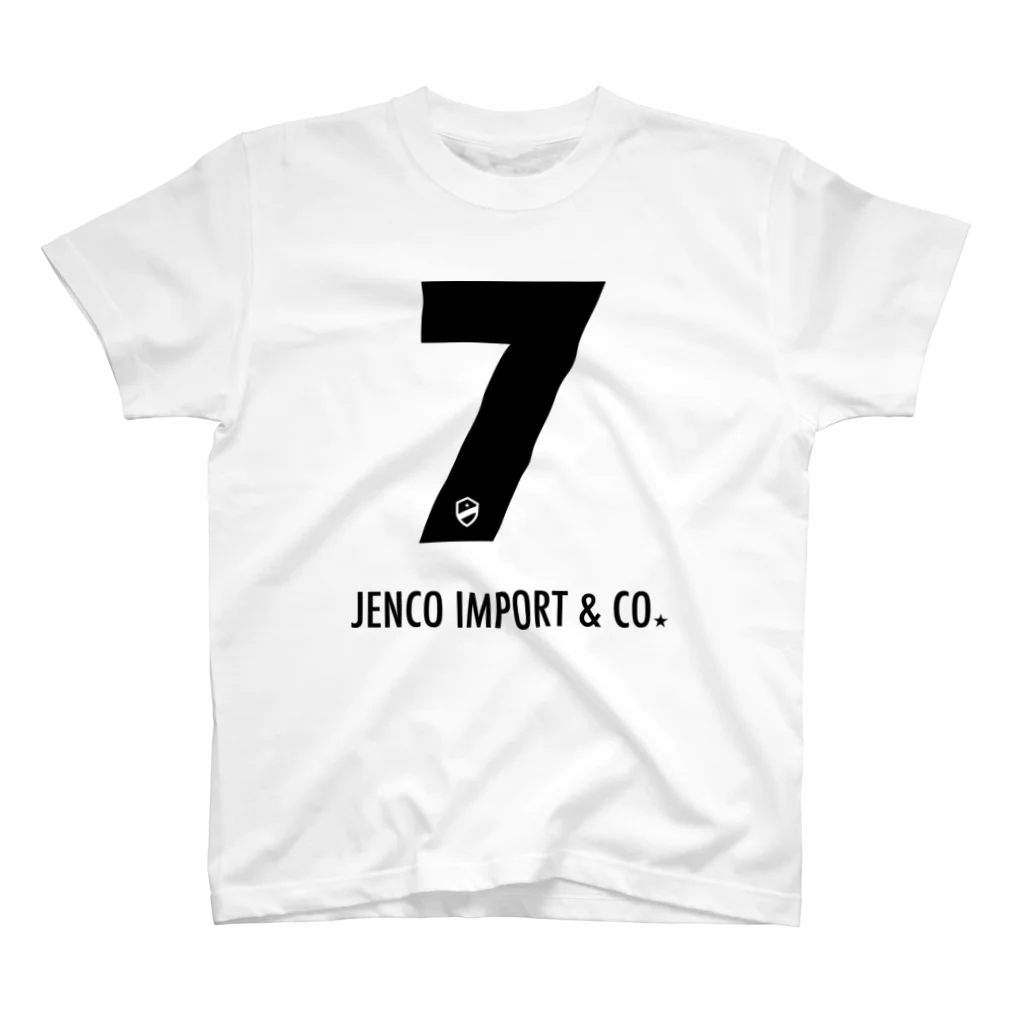 JENCO IMPORT & CO.のJENCO IMPORT & CO. LUCKY No.7 スタンダードTシャツ