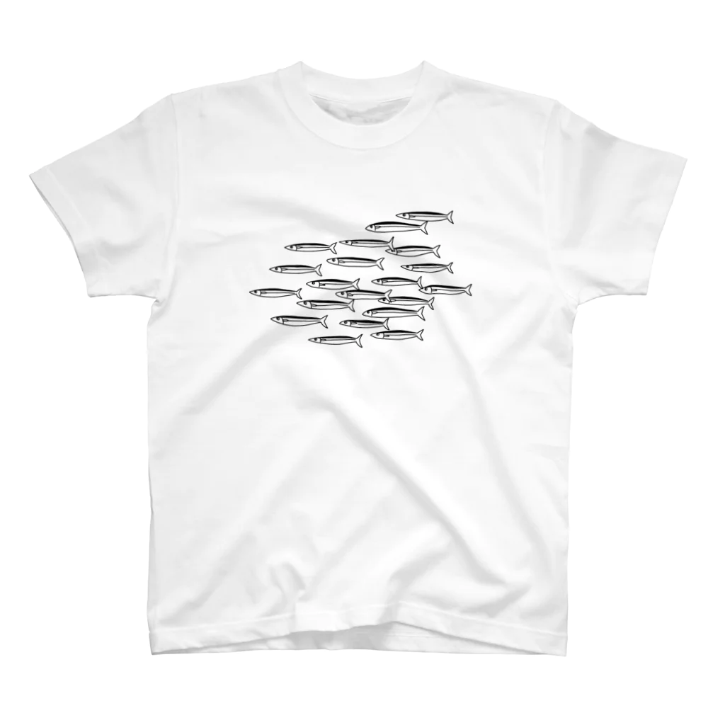 manulifeのSANMA（秋刀魚・さんま） スタンダードTシャツ