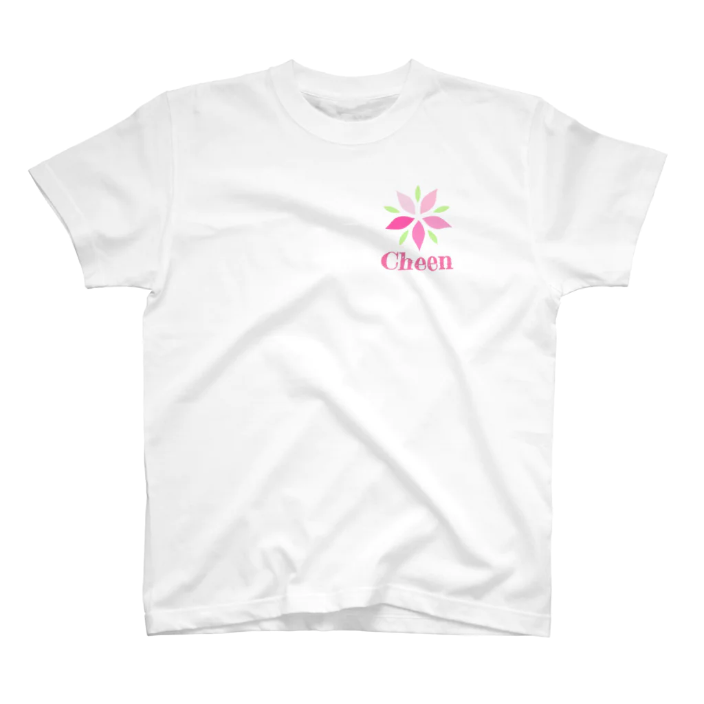 (ﾁｪｰﾝ)Cheen つまみ細工 のチェーンのロゴマーク スタンダードTシャツ