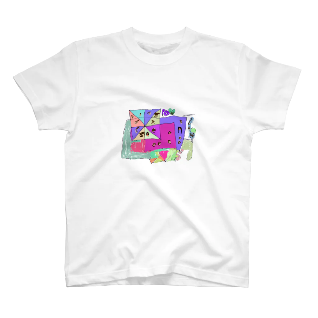 lukanose-kidsのごーめいろ スタンダードTシャツ