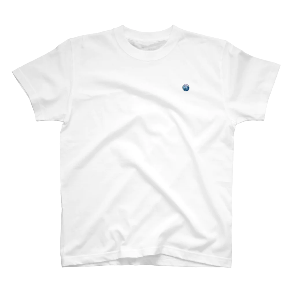 ◐の384.400(blue) スタンダードTシャツ