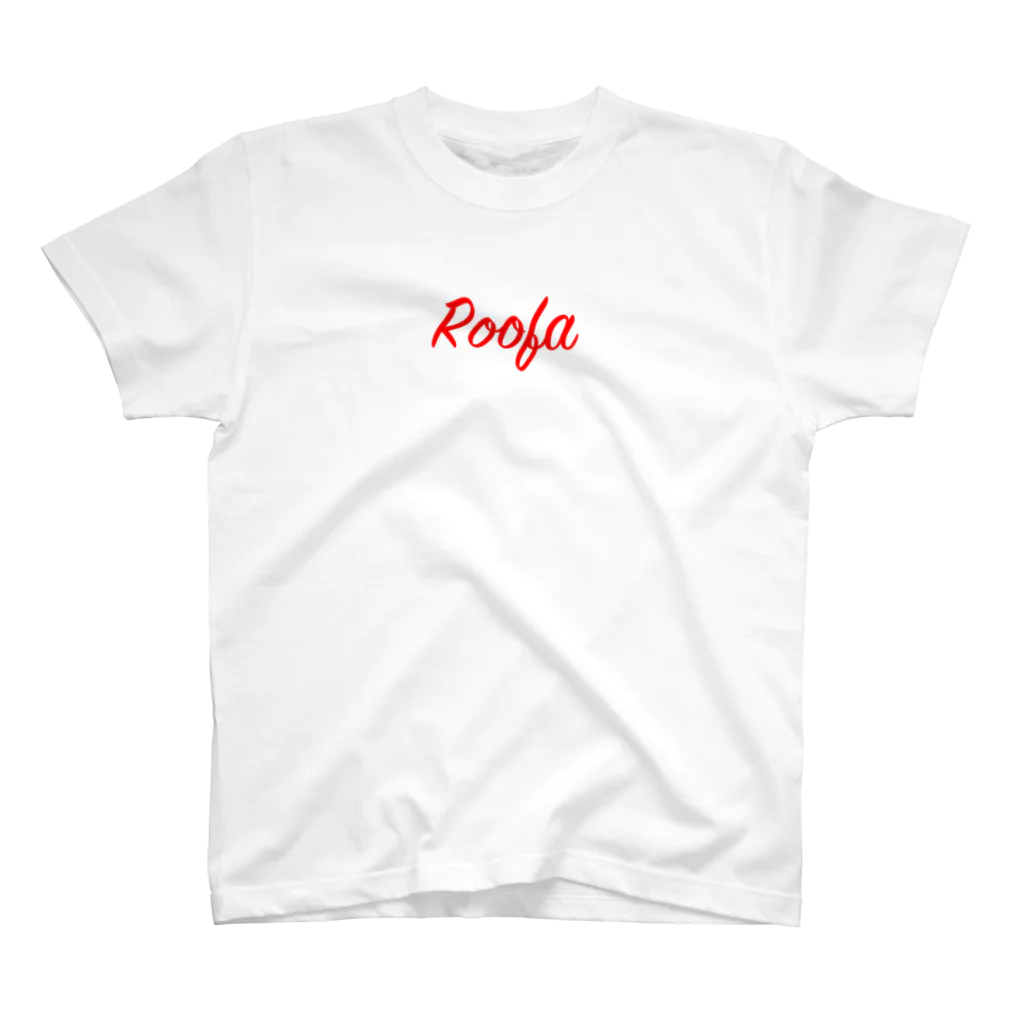 RoofaのRoofa Red Logo Regular Fit T-Shirt