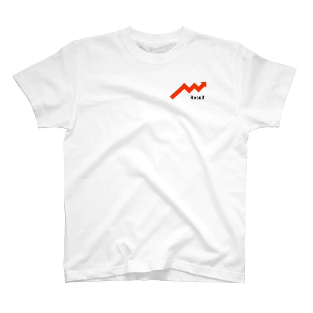 team-resultの右上リザルト スタンダードTシャツ