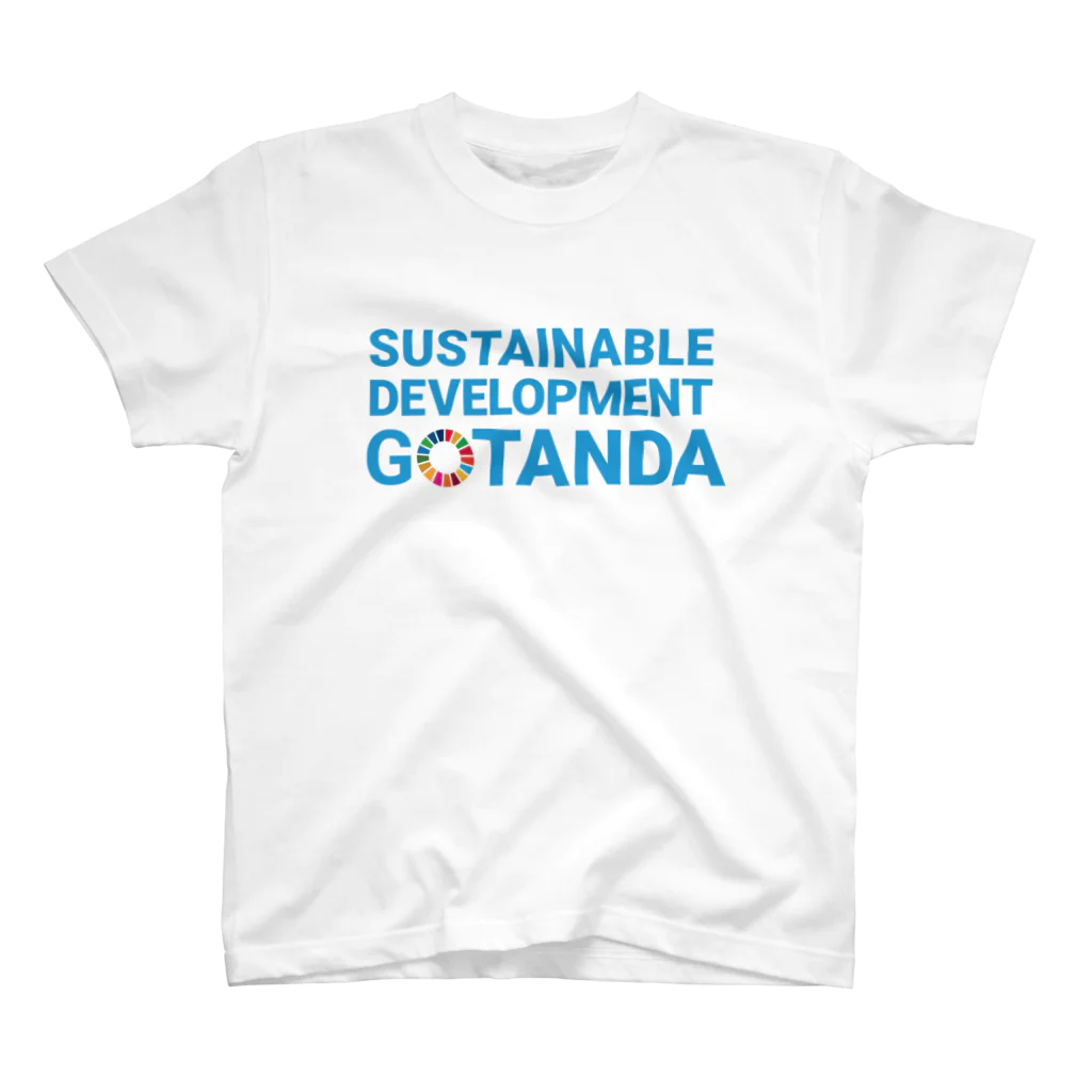 五反田 LoversのGotanda  社会課題風 スタンダードTシャツ