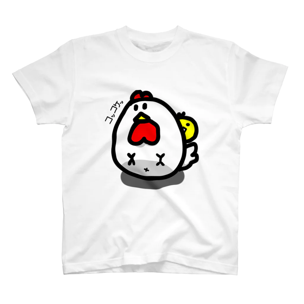 🐥ゆる(いイラストで生き物を)愛(でたい)の🐔 Regular Fit T-Shirt