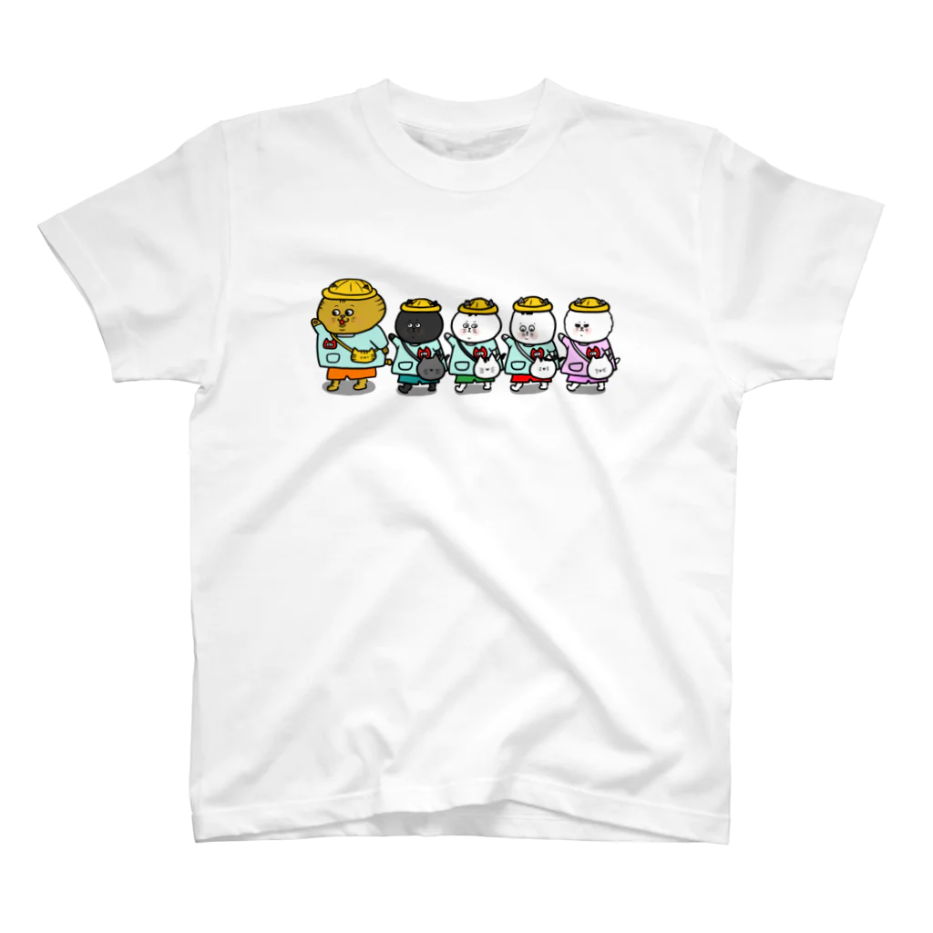 にゃんまるけのにゃん児 スタンダードTシャツ